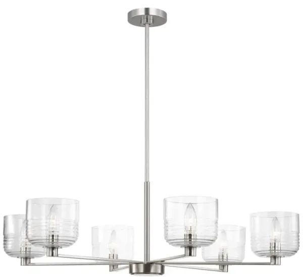 Visual Comfort - Lochdale Chandelier - Clear