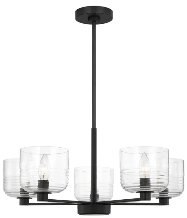 Visual Comfort - Lochdale Chandelier - Black