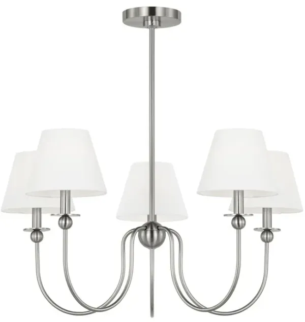 Visual Comfort - Elsay Chandelier - White