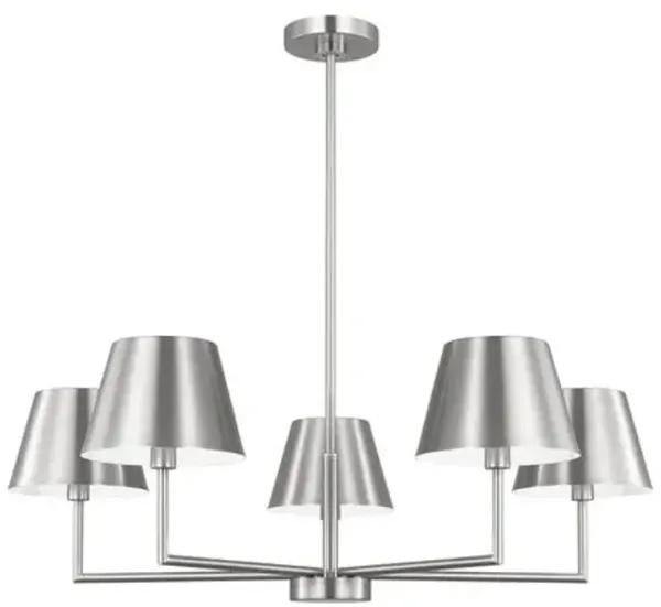 Visual Comfort - Ender Medium Chandelier - Silver
