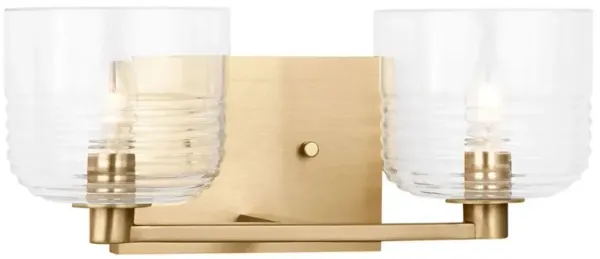 Visual Comfort - Lochdale Medium 2-Light Vanity - Clear