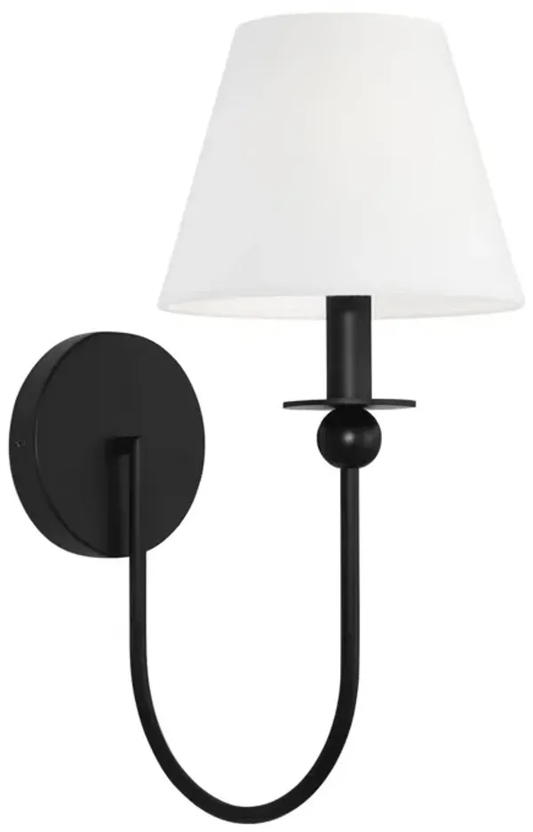 Visual Comfort - Elsay Small Sconce - Black