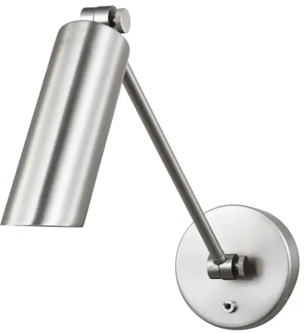 Visual Comfort - Frasar Medium One Arm Sconce - Silver
