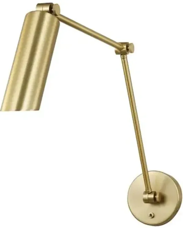 Visual Comfort - Frasar Large Two Arm Sconce - Gold