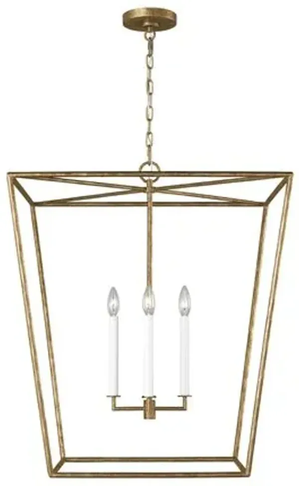 Visual Comfort - Viota Lantern - Gold