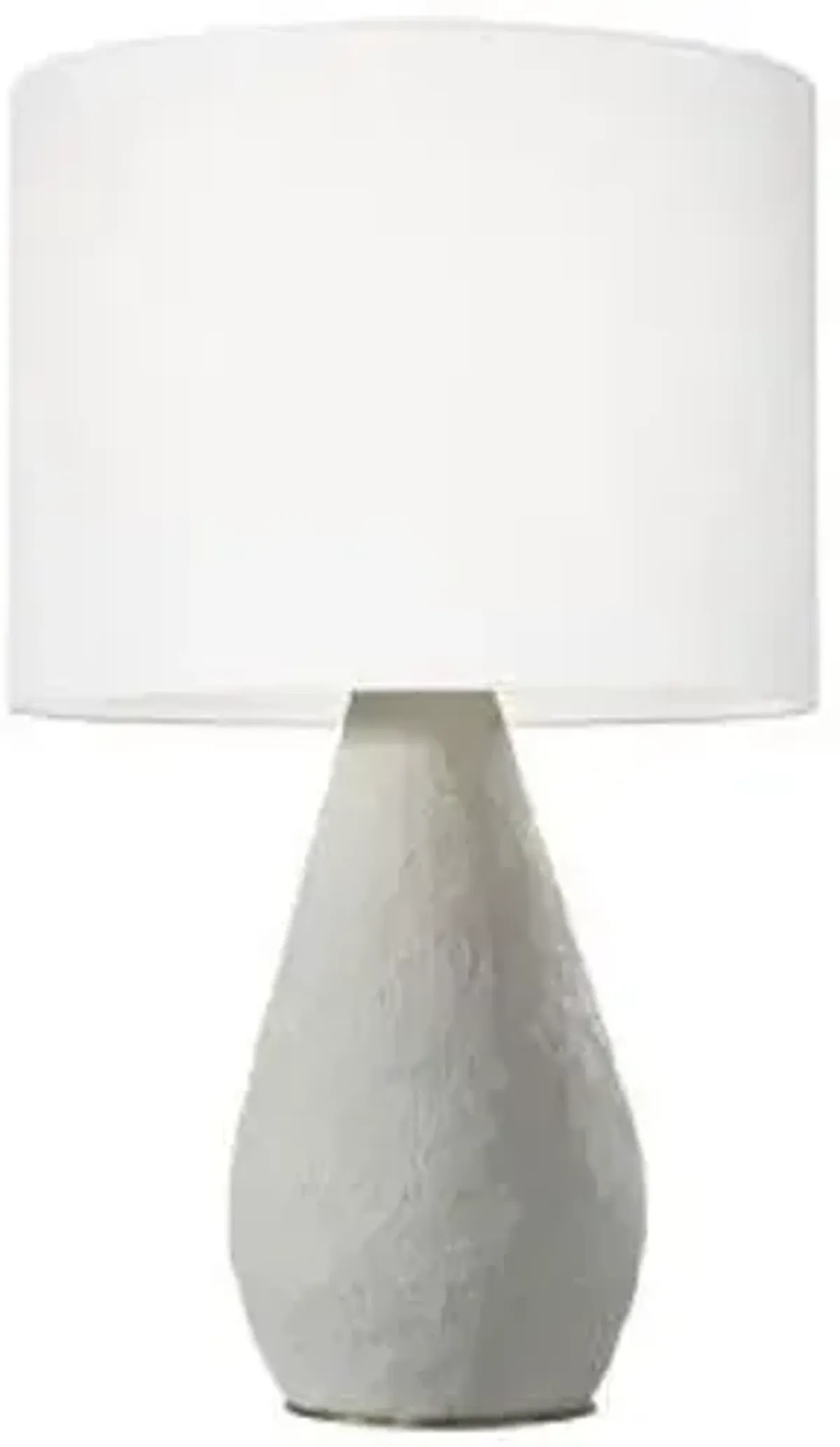 Visual Comfort - Breccia Medium Table Lamp - White