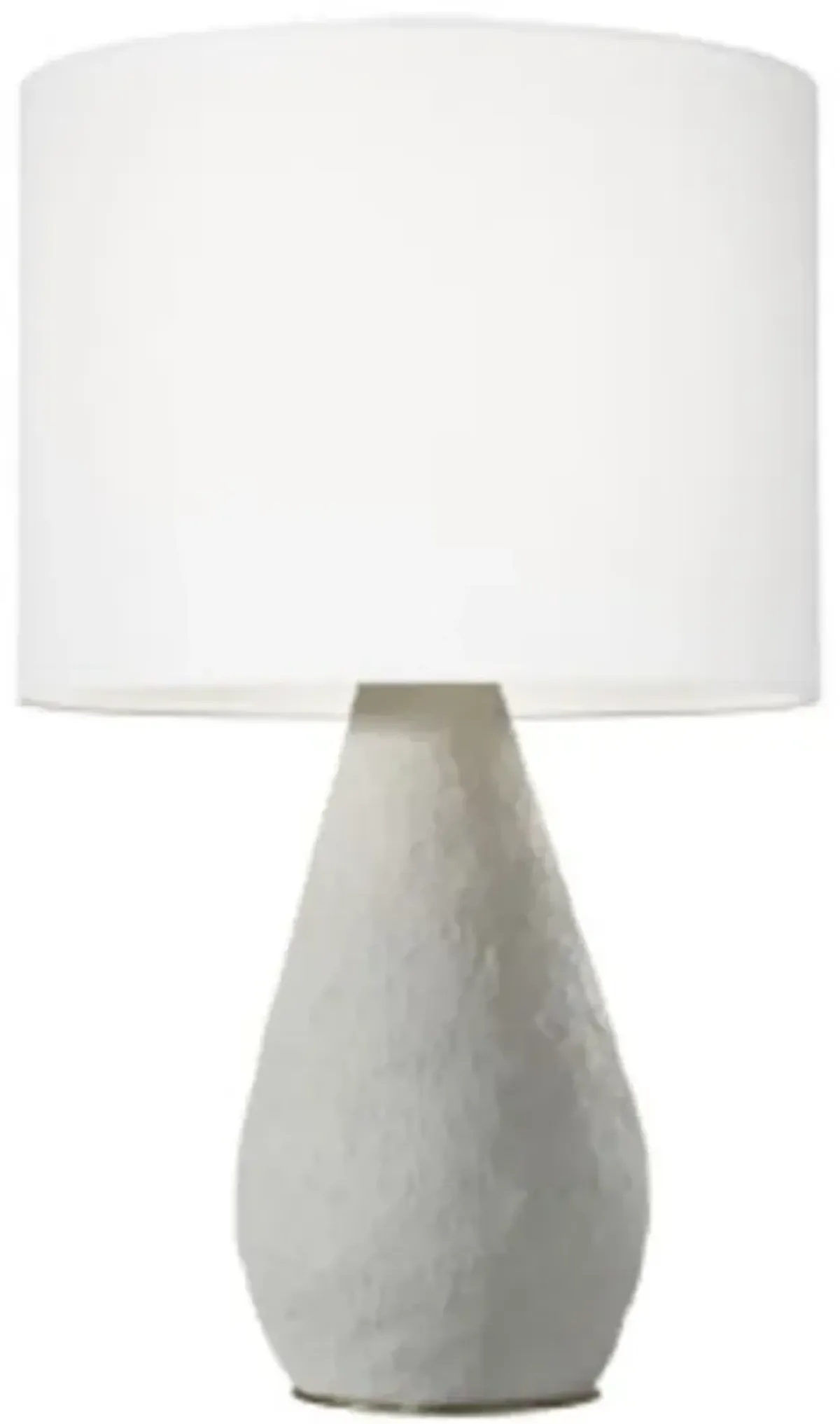 Visual Comfort - Breccia Medium Table Lamp - White