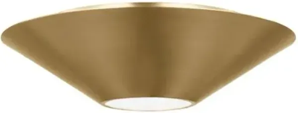 Visual Comfort - Echo Medium Flush Mount and Sconce - Clear