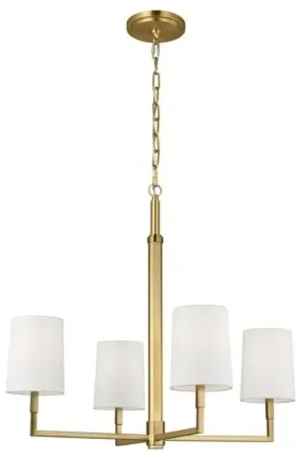 Visual Comfort - Danica Chandelier - White
