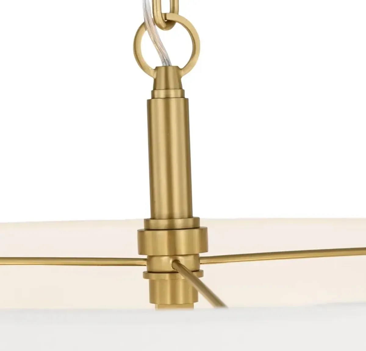 Visual Comfort - Danica Large Hanging Shade - White