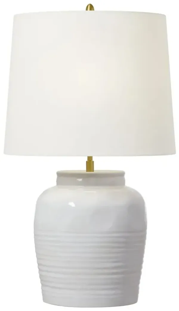 Visual Comfort - Selena Medium Table Lamp - White