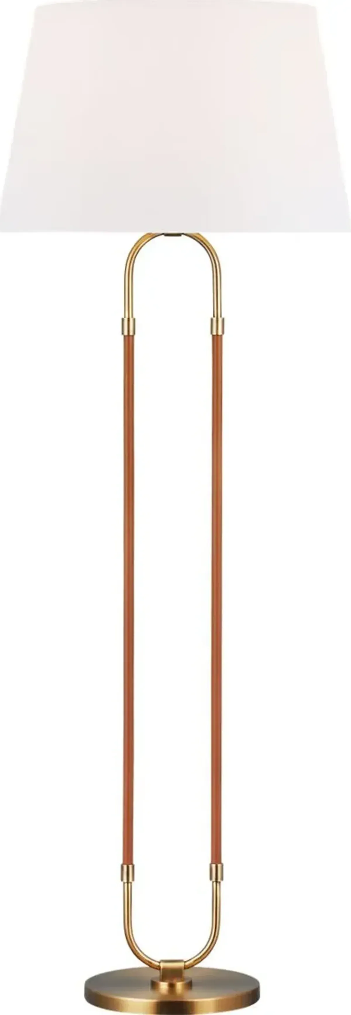 Visual Comfort - Katie Floor Lamp - Time Worn Brass