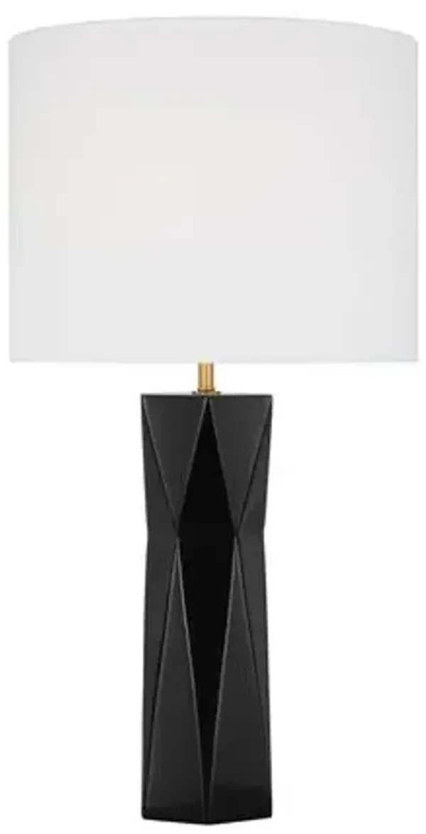 Visual Comfort - Fernwood Medium Table Lamp - Black