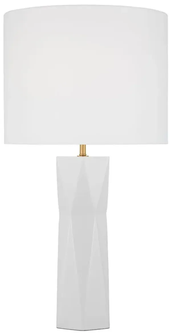 Visual Comfort - Fernwood Medium Table Lamp - White