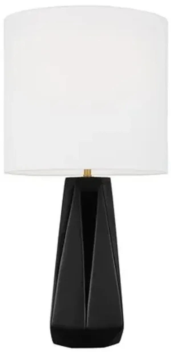 Visual Comfort - Moresby Medium Table Lamp - Black