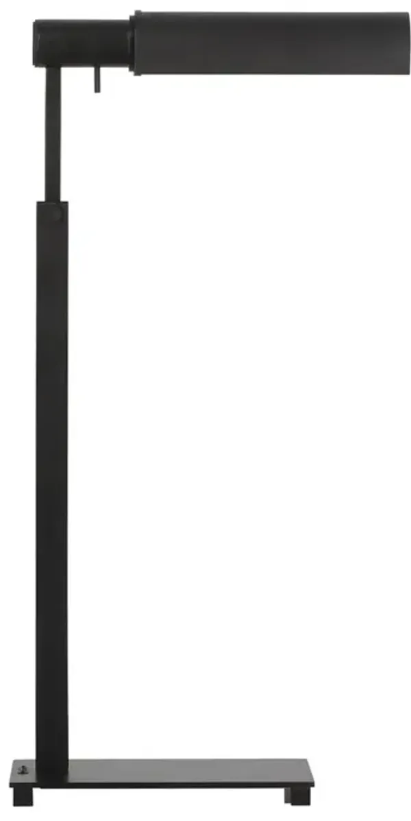 Visual Comfort - Leonard Small Task Floor Lamp - Aged Iron