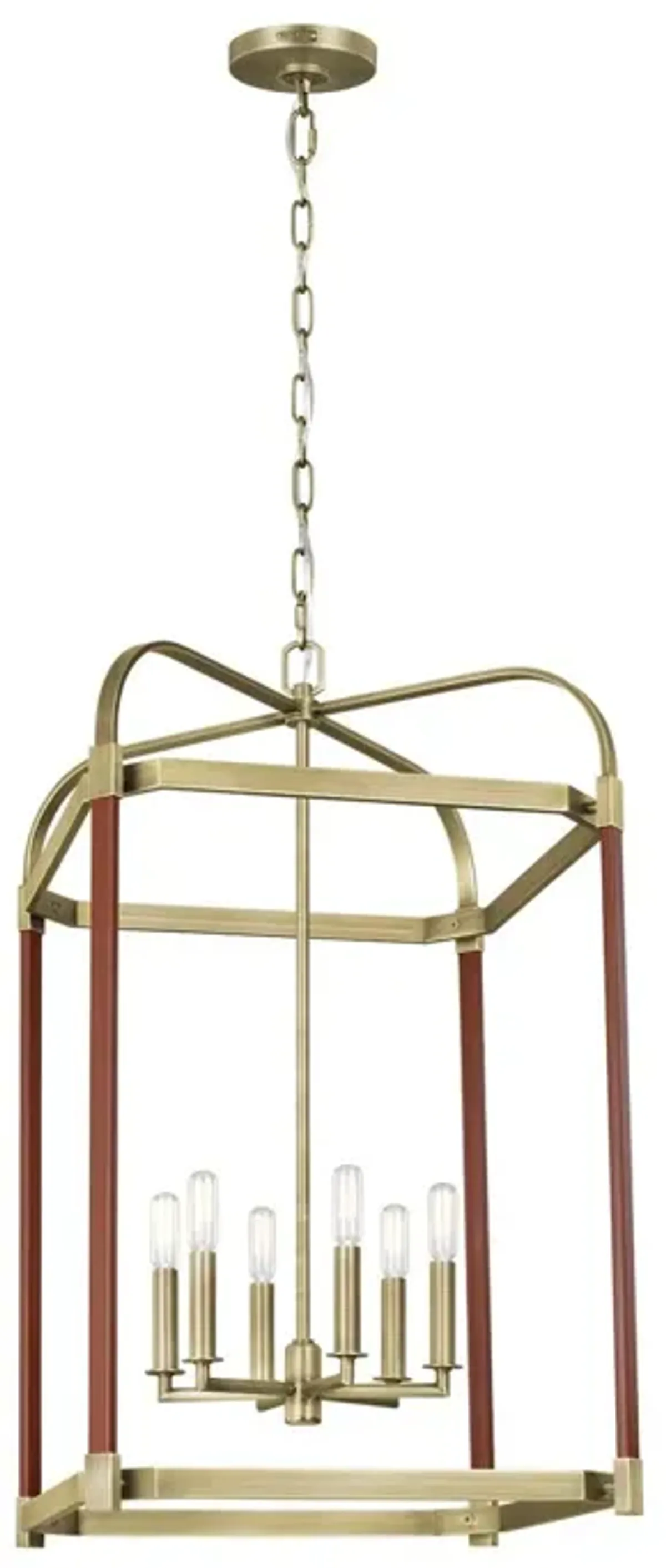 Visual Comfort - Hadley Large Lantern - Gold