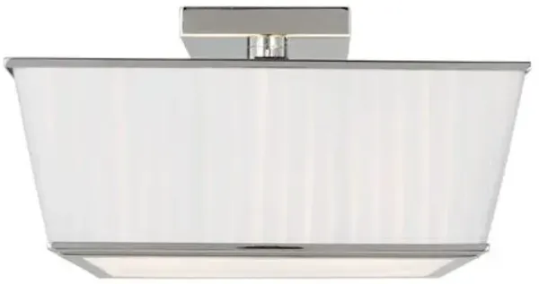 Visual Comfort - Esther Flush Mount - White