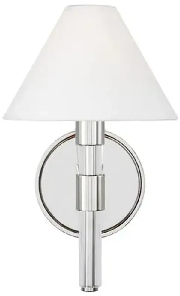 Visual Comfort - Robert Sconce - White