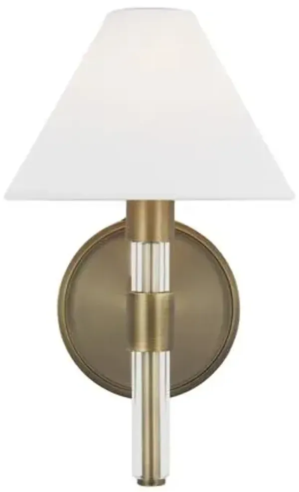 Visual Comfort - Robert Sconce - White