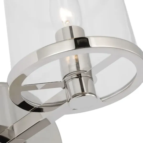 Visual Comfort - Reynolds Vanity - Clear