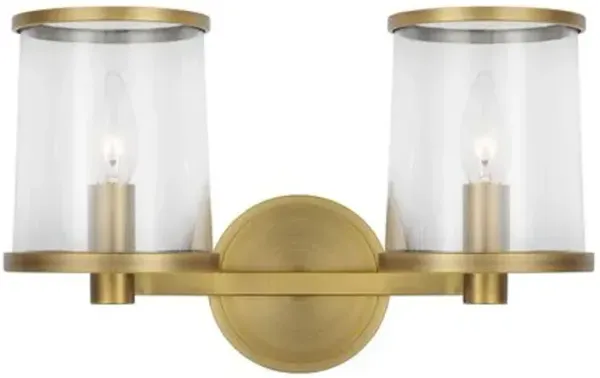 Visual Comfort - Reynolds Vanity - Clear