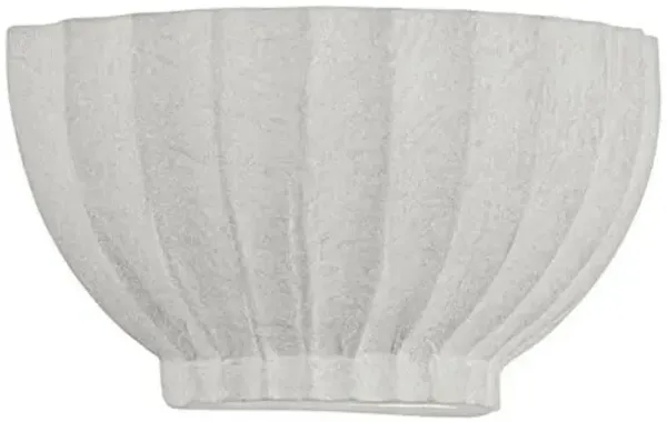 Efron Ceramic Wall Sconce - Soft White/ Ivory - Troy Lighting