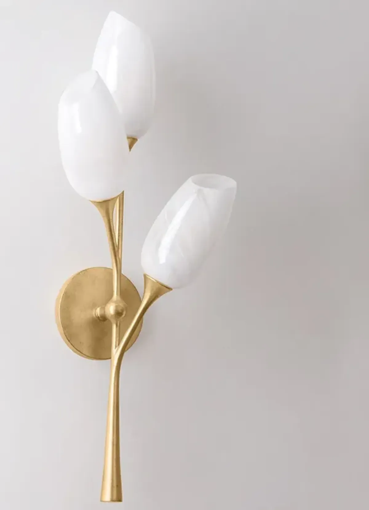Aldean Wall Sconce - Vintage Gold Leaf - Troy Lighting - Handcrafted