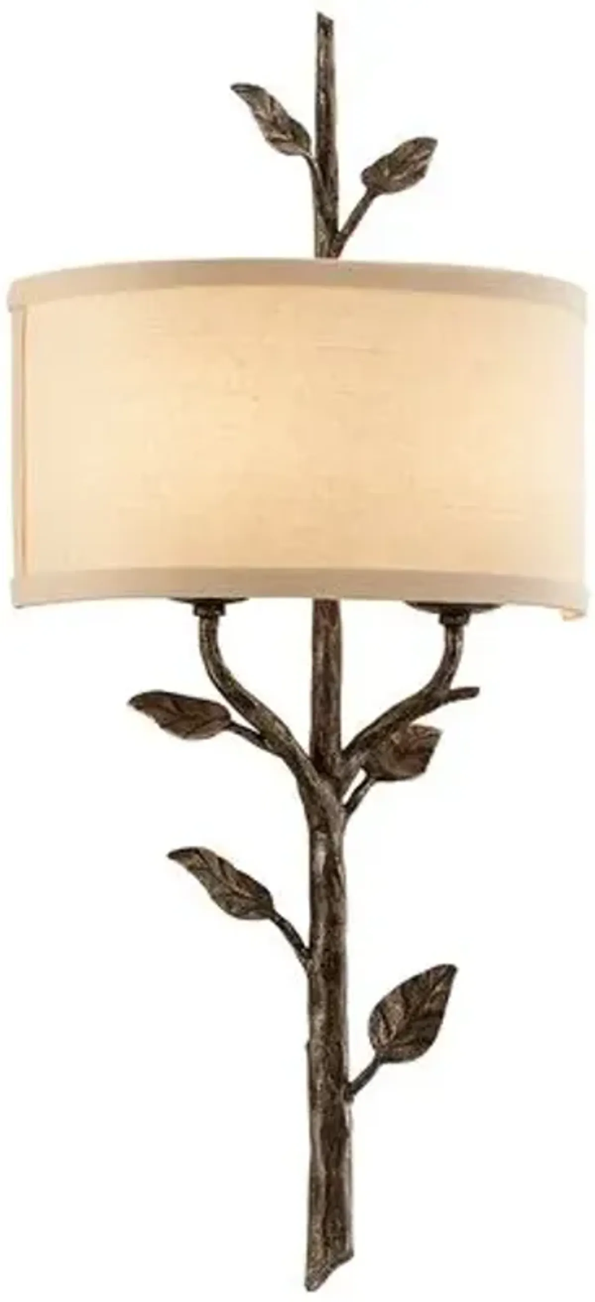 Almont Iron Wall Sconce - Heritage Bronze - Troy Lighting - Brown