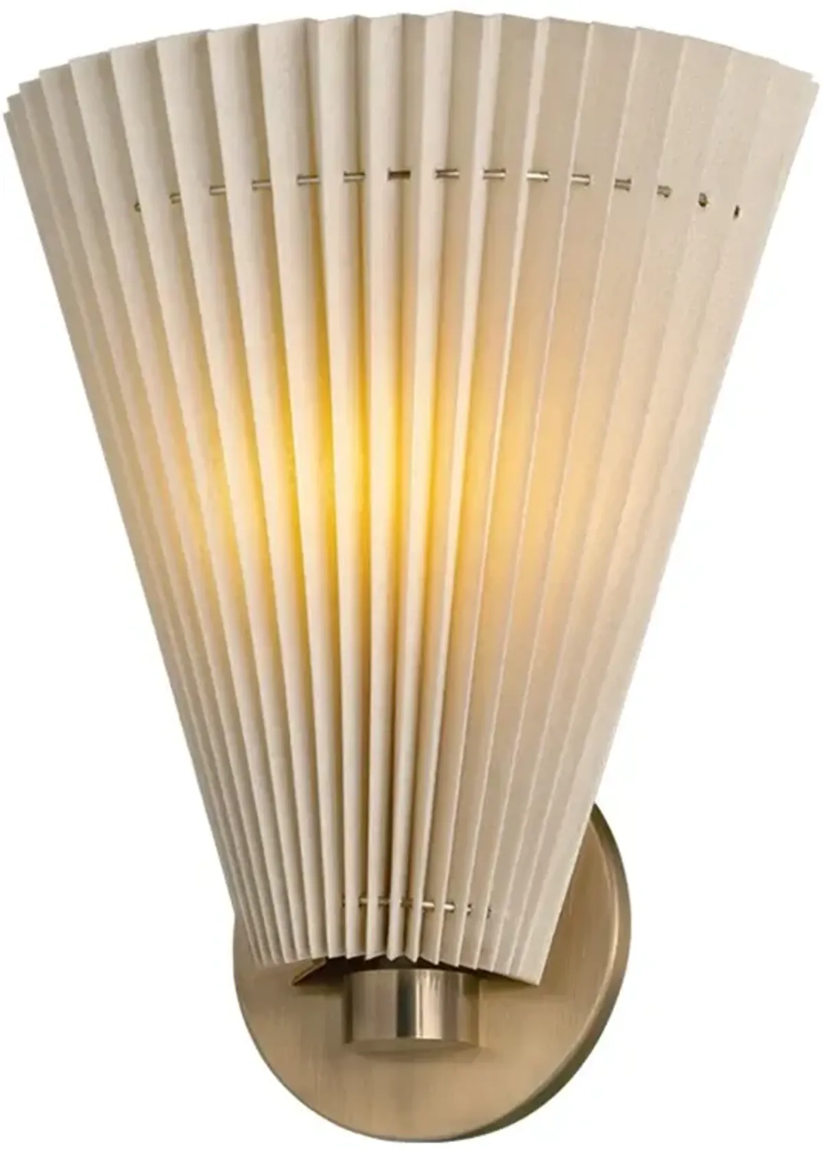 Dell Wall Sconce - Patina Brass - Troy Lighting - Gold