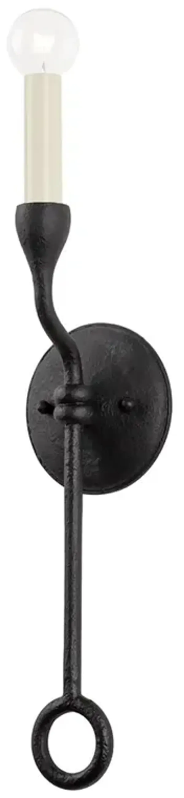 Orson Steel Wall Sconce - Troy Lighting - Black