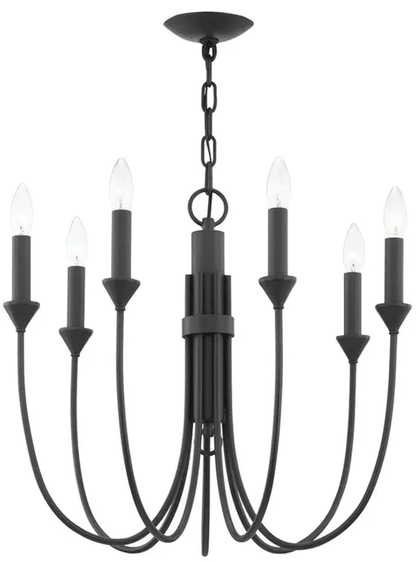 Cate Chandelier - Troy Lighting - Black