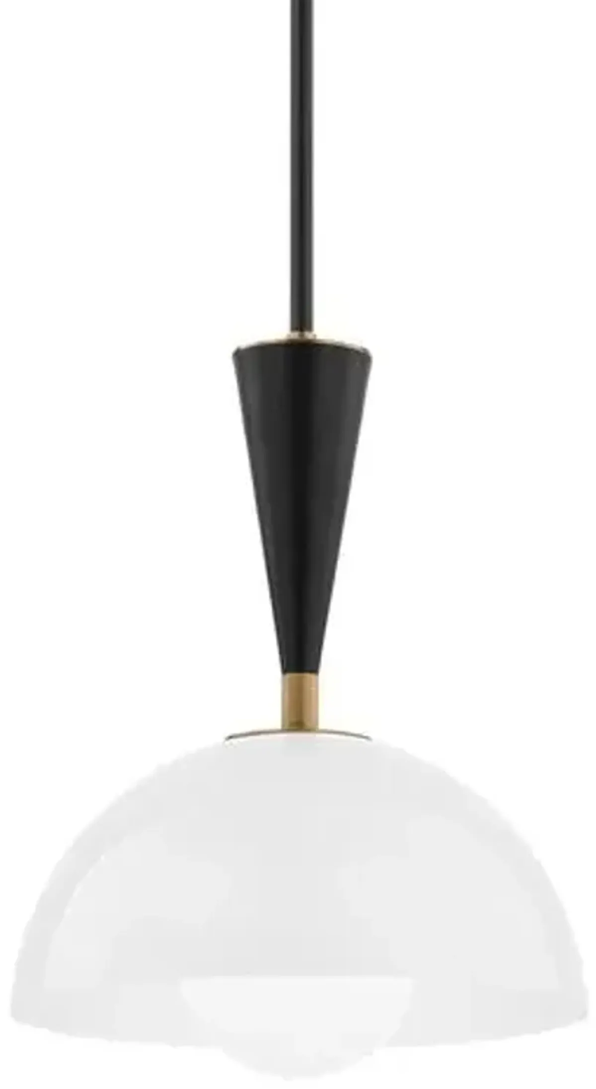Payson Steel Pendant - Patina Brass - Troy Lighting - Gold