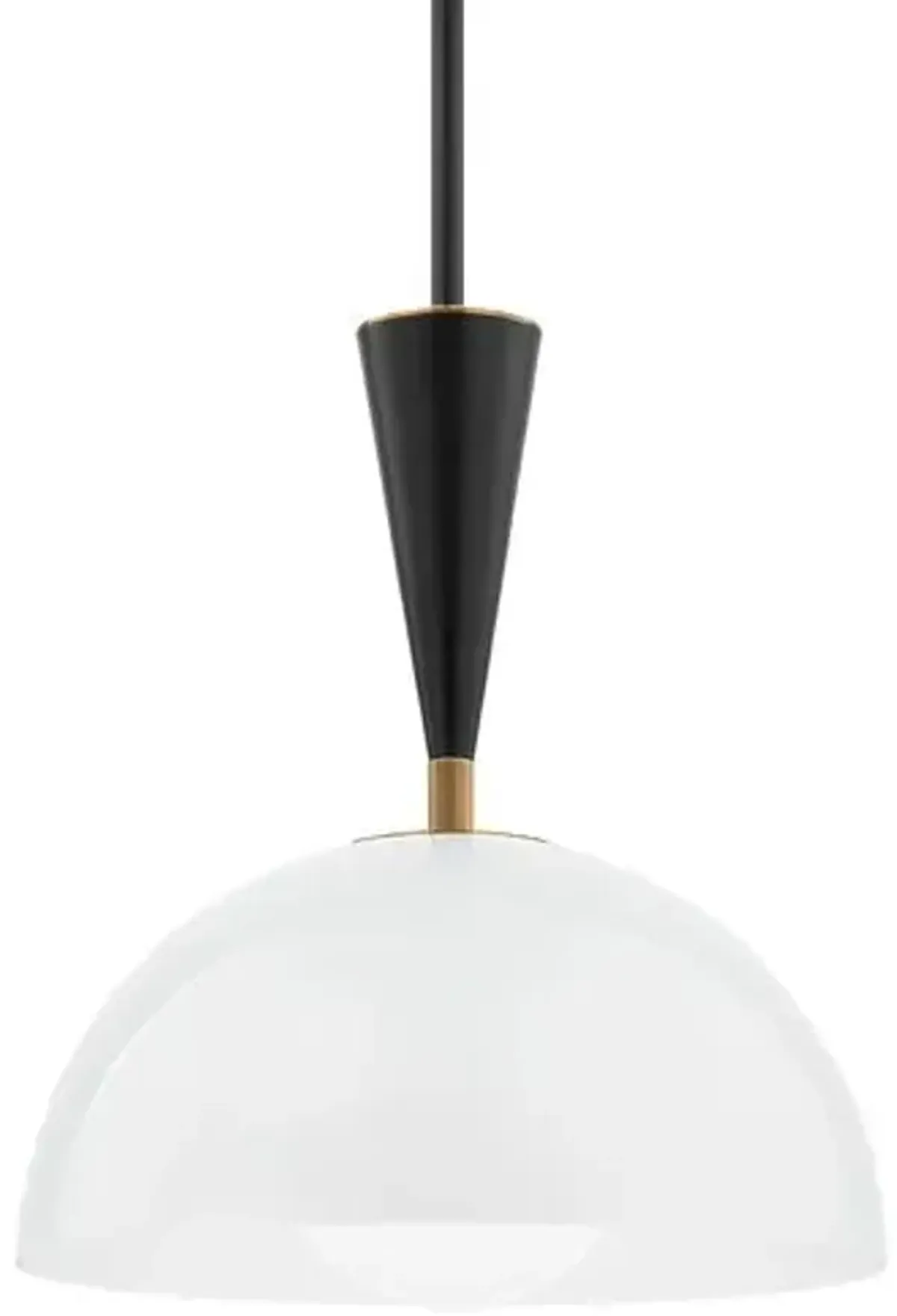 Payson Steel Pendant - Patina Brass - Troy Lighting - Gold