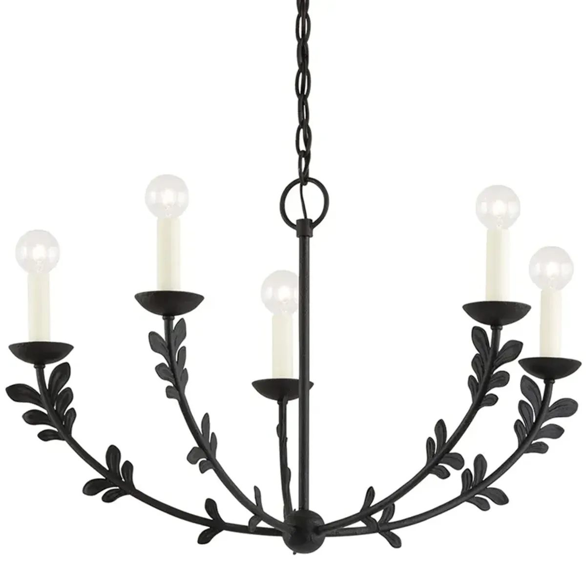 Florian Chandelier - Troy Lighting - Black