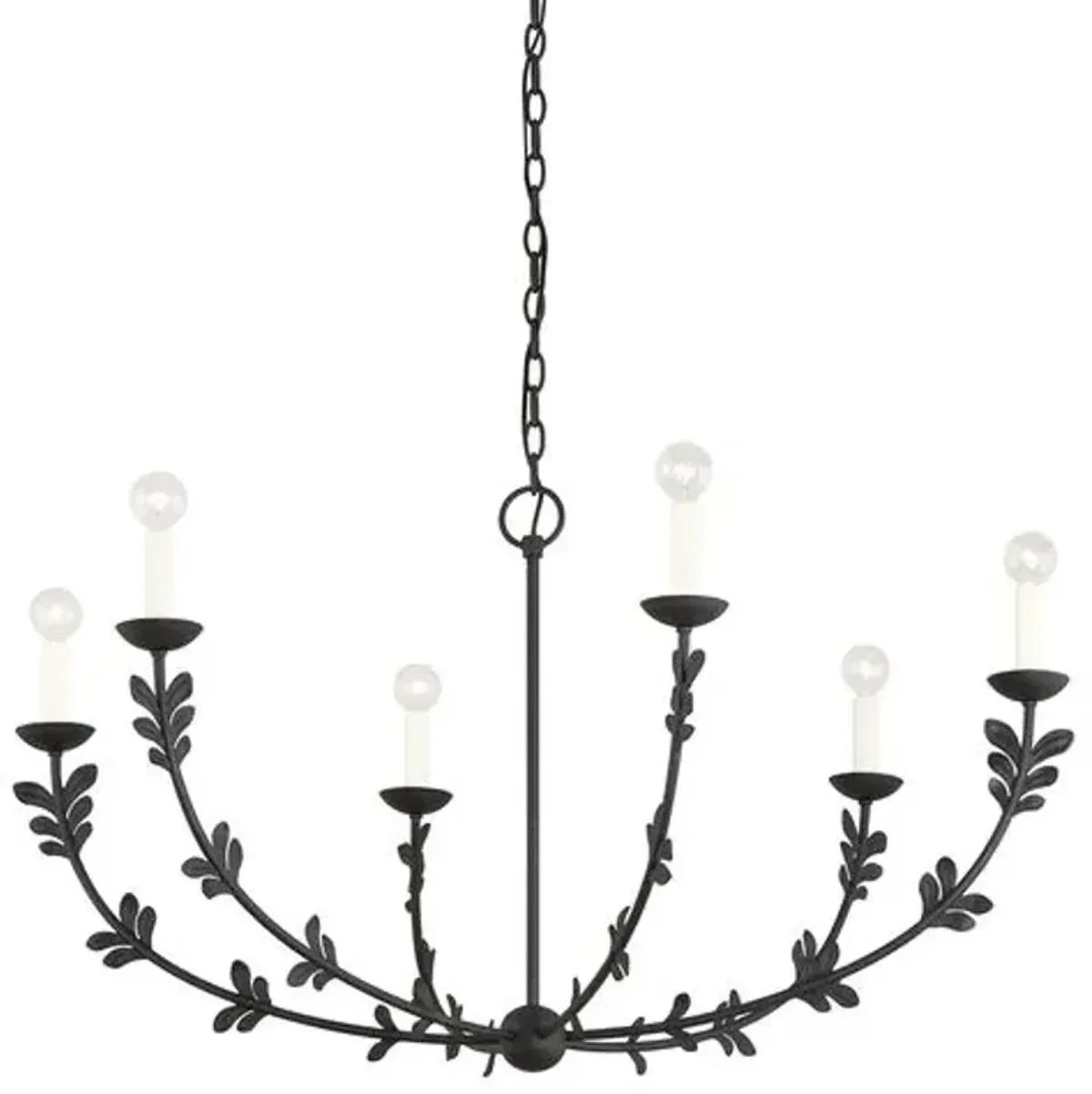 Florian Chandelier - Troy Lighting - Black