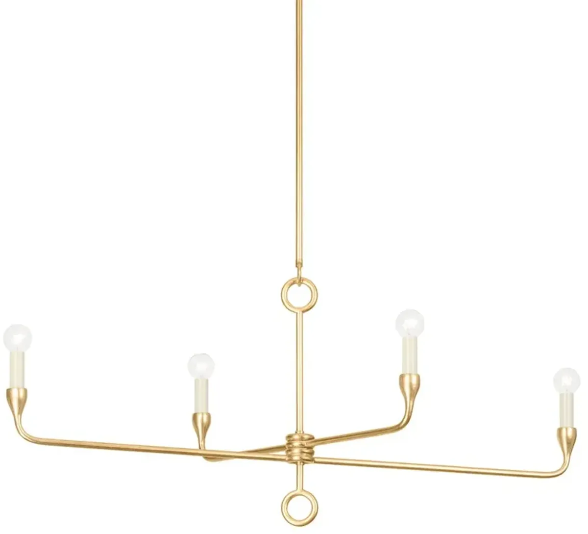 Orson Steel Linear Pendant - Troy Lighting - Gold