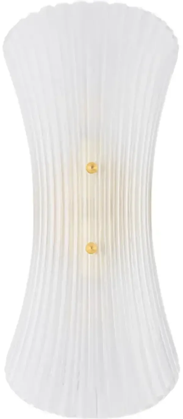 Esmae Wall Sconce - Aged Brass - Gold