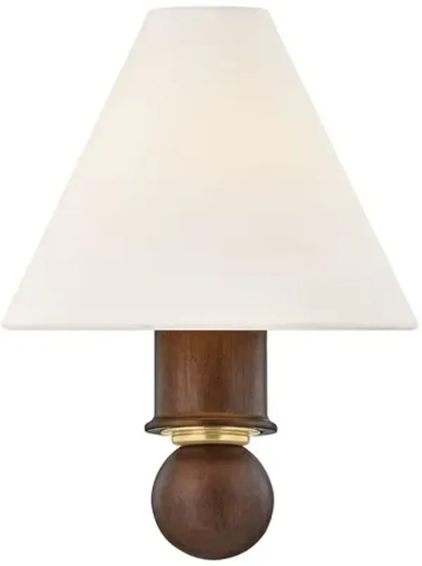 Calluna Wall Sconce - Aged Brass - Gold