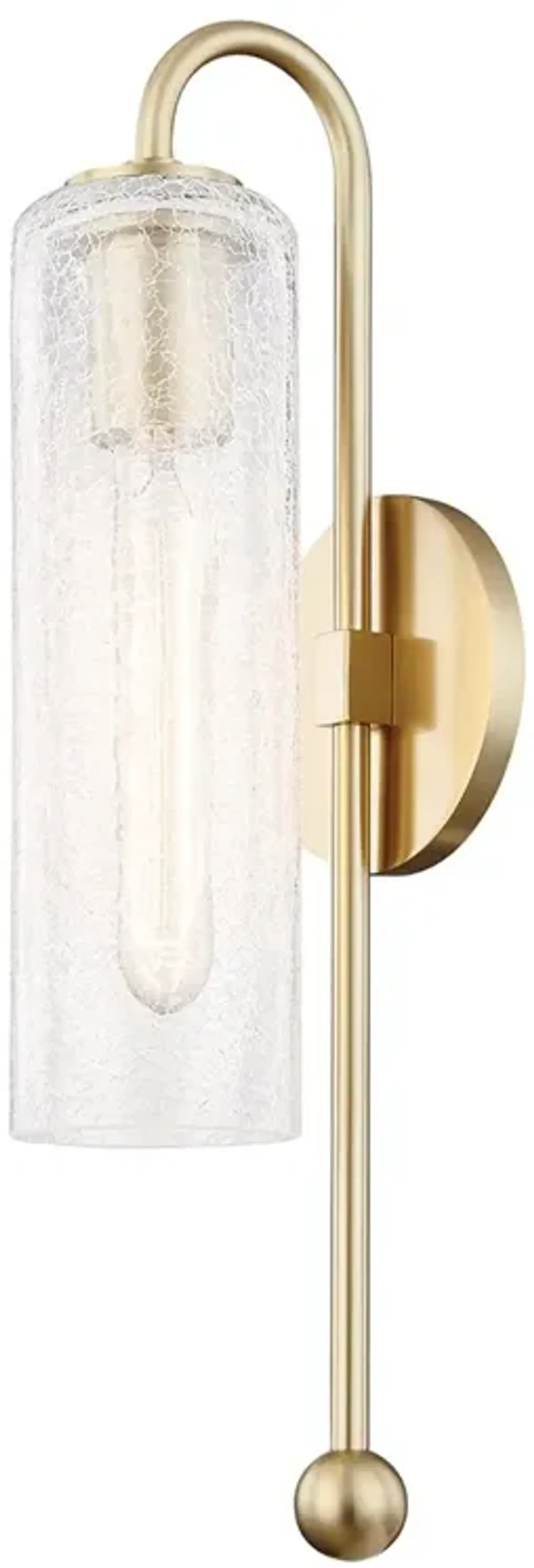 Amarin Steel Wall Sconce - Gold