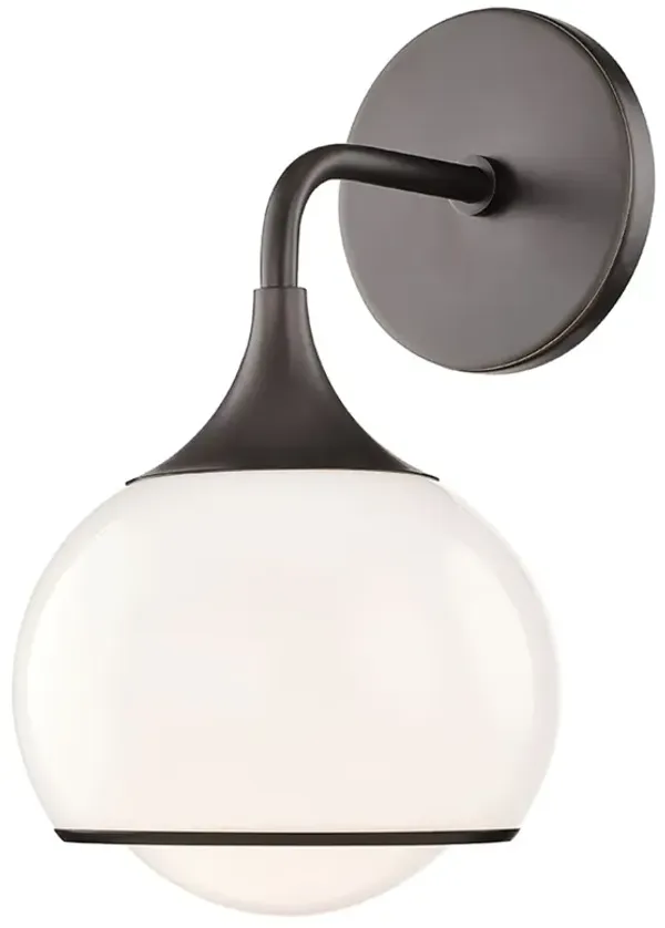 Odelia Steel Vanity Wall Sconce - Brown
