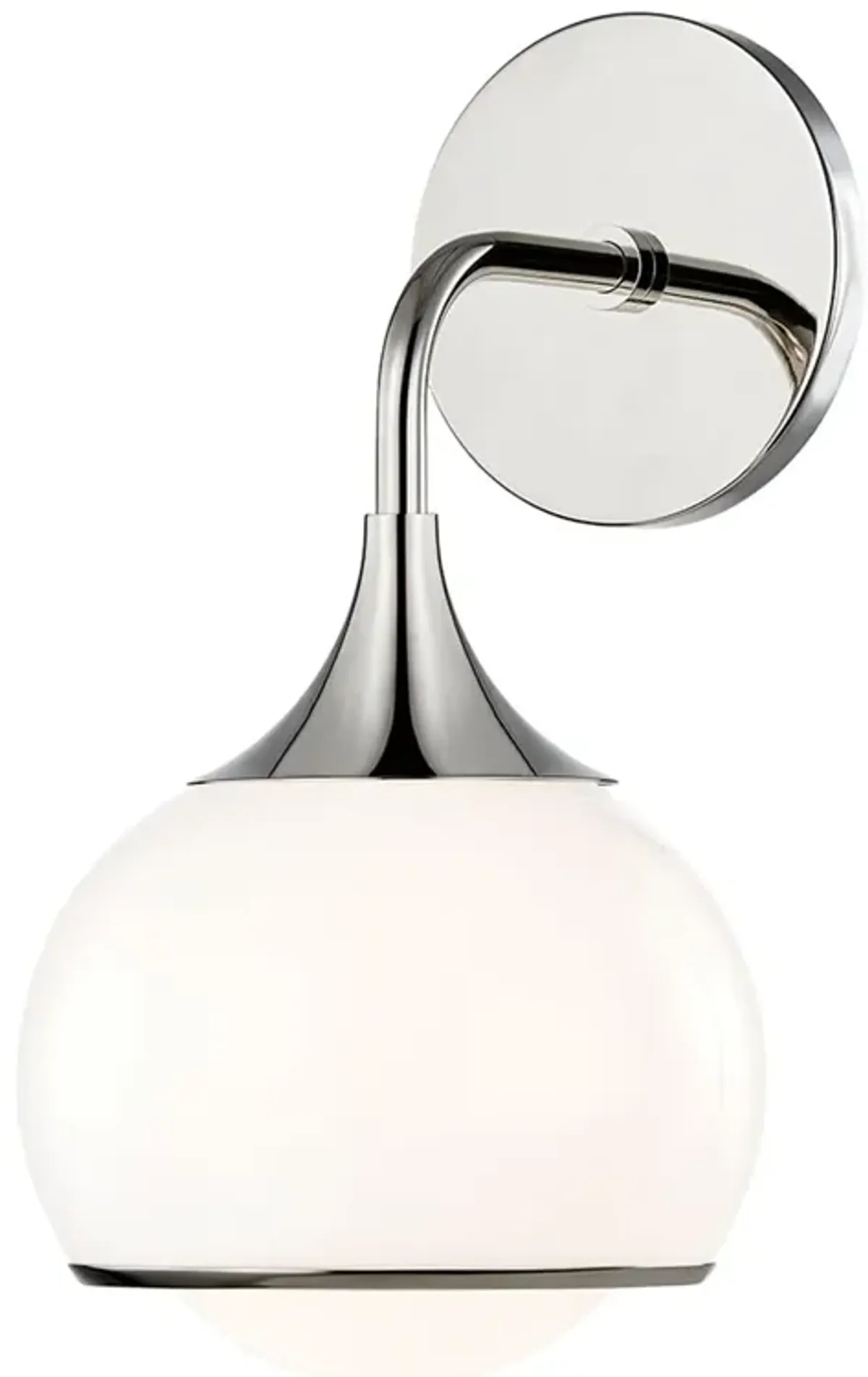 Odelia Steel Vanity Wall Sconce - Silver