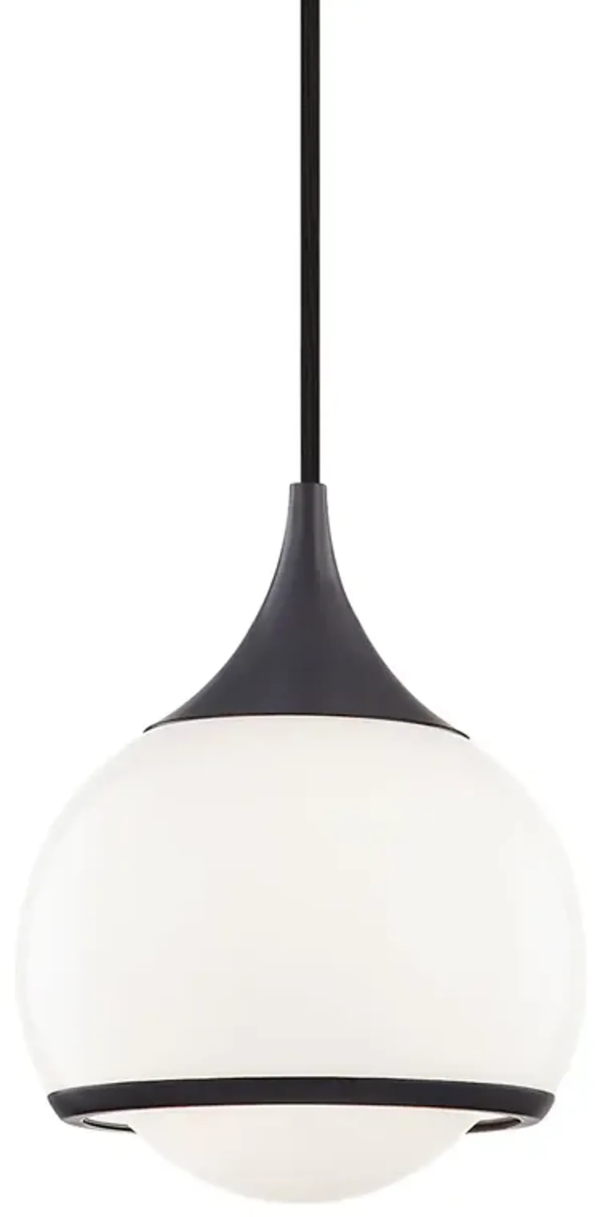 Odelia Steel Pendant - Brown