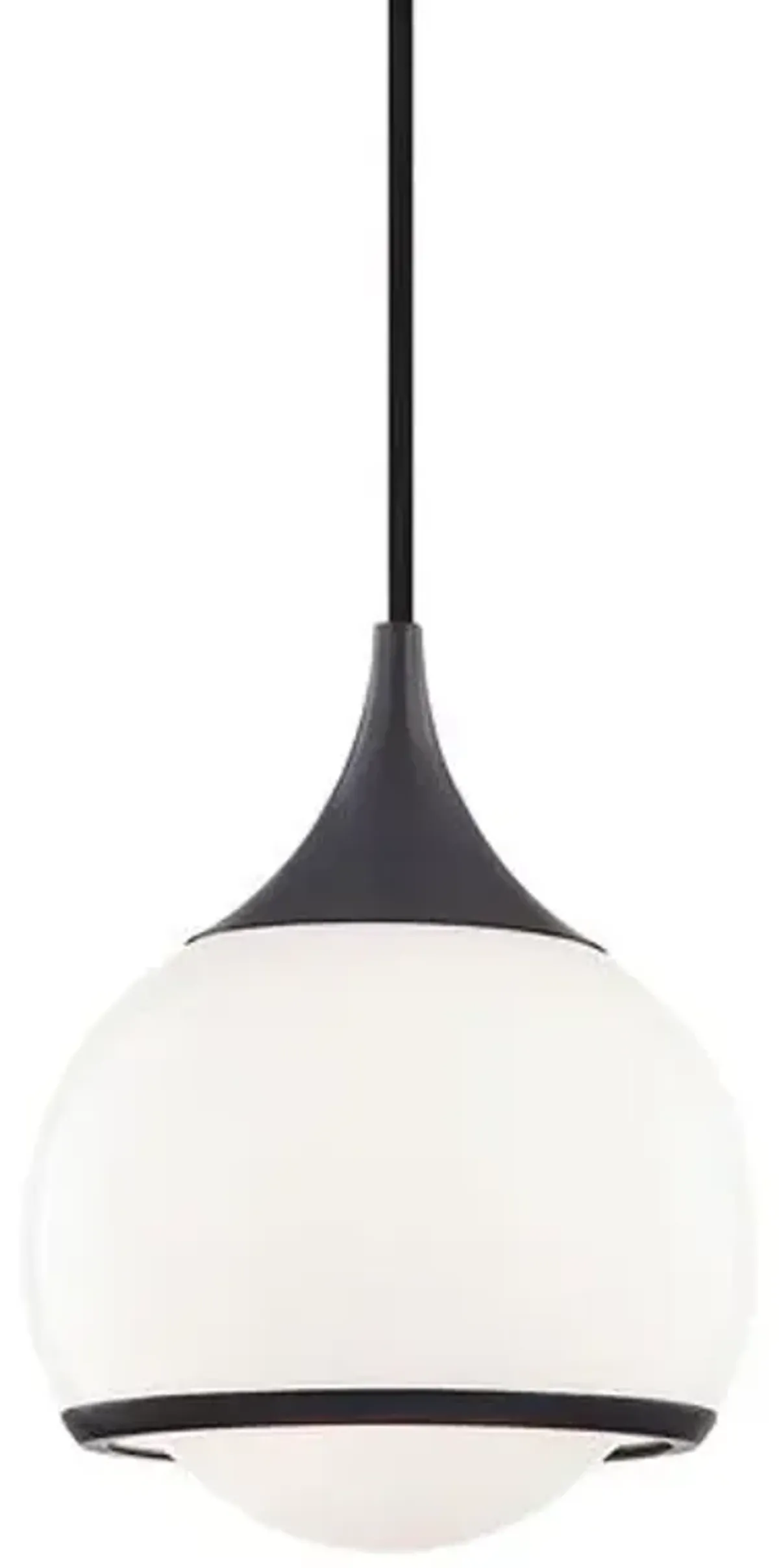 Odelia Steel Pendant - Brown