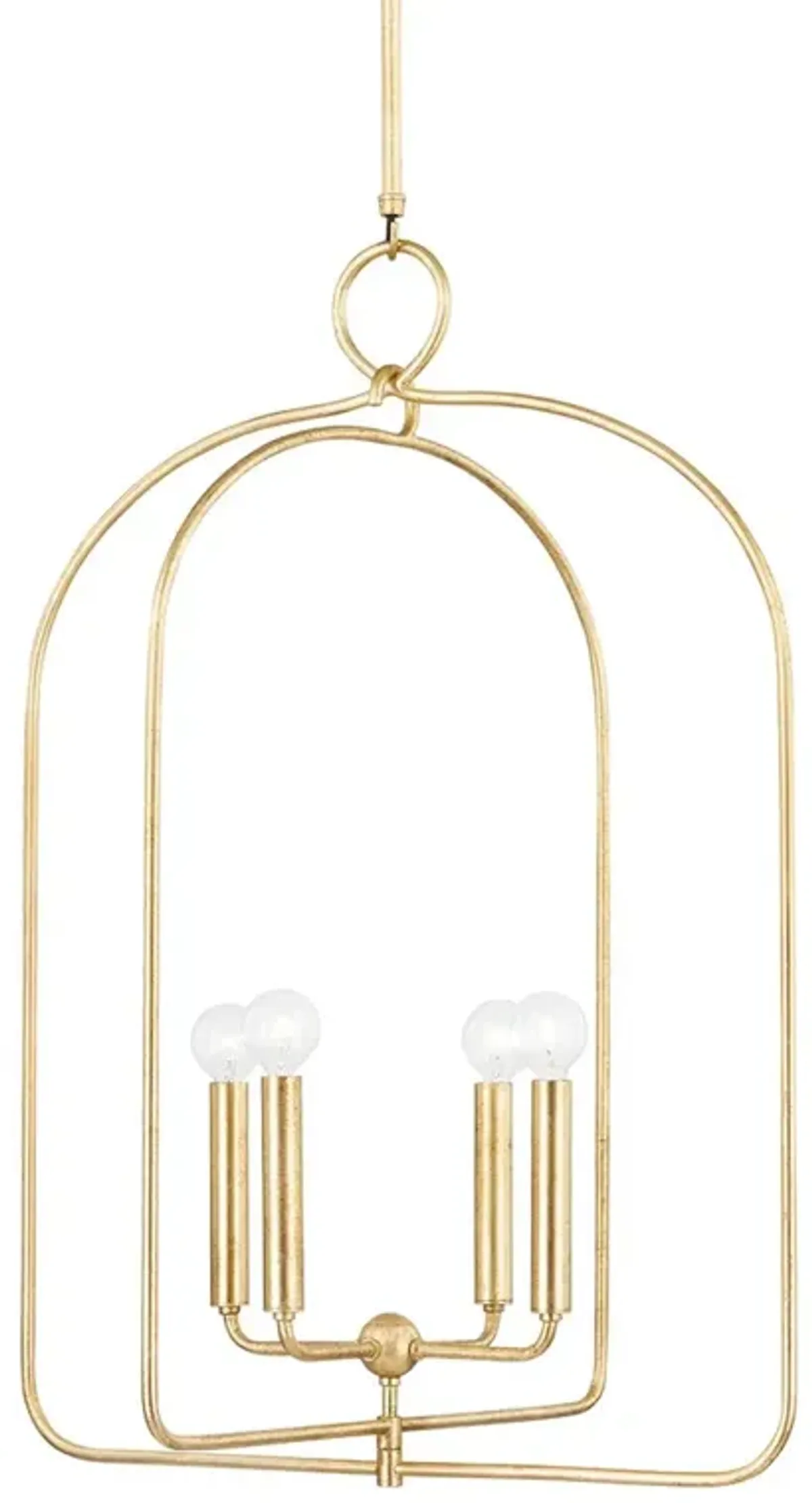 Alarien Steel Pendant - Gold