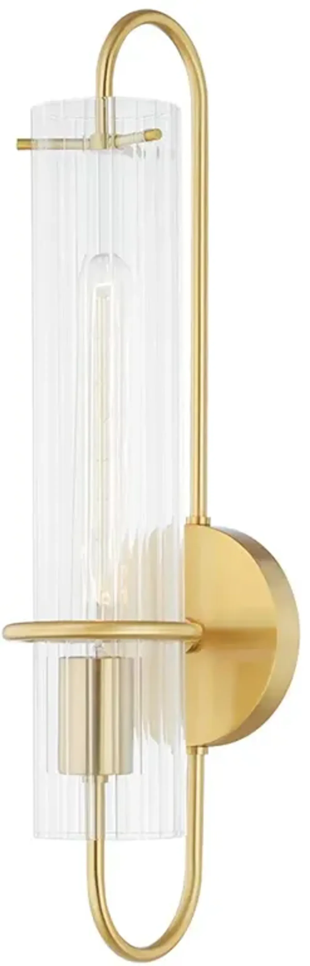 Noriel Iron Wall Sconce - Gold