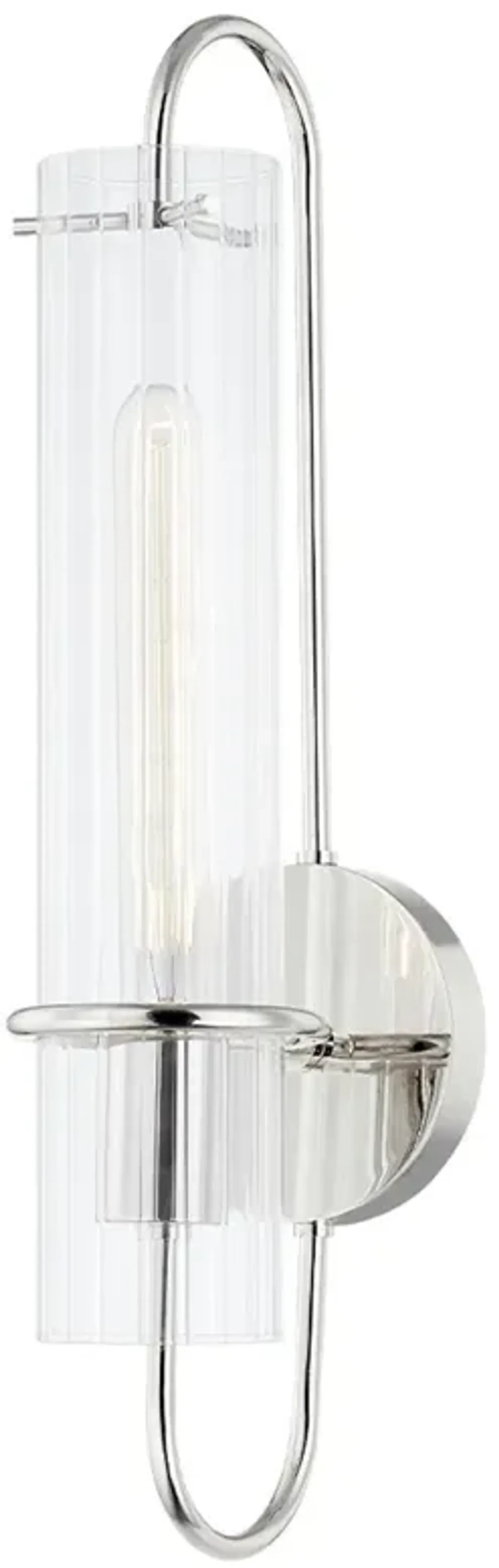 Noriel Iron Wall Sconce - Silver