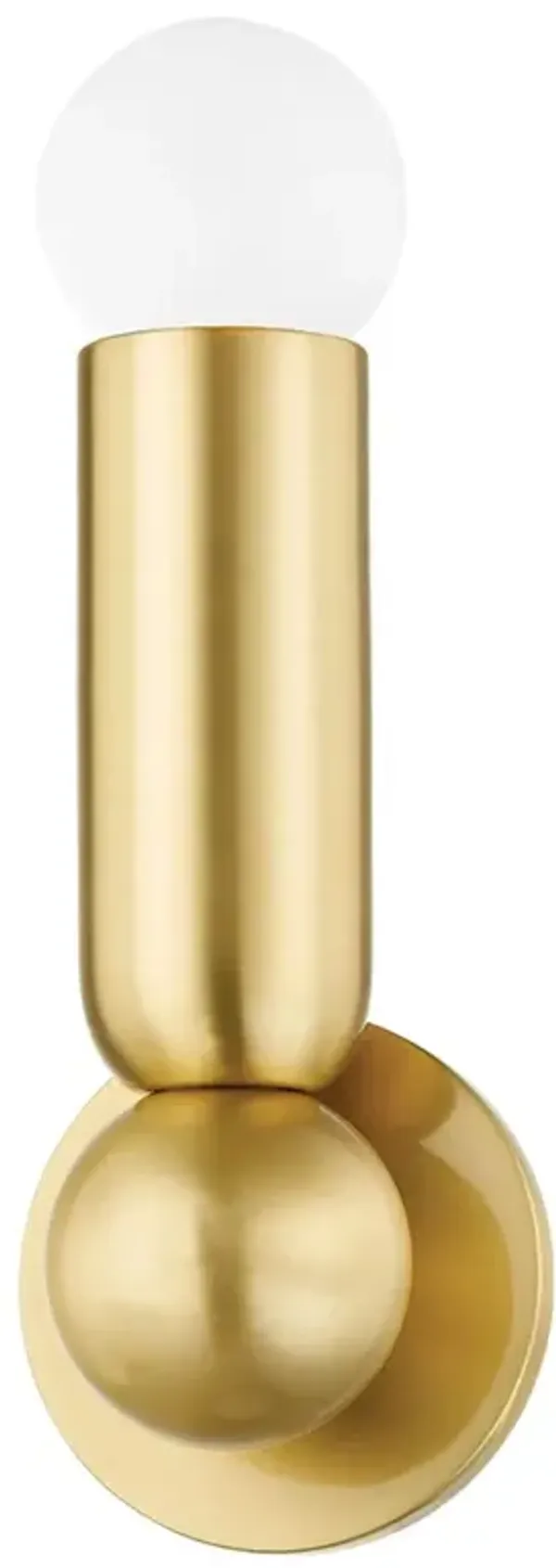 Dario Steel Wall Sconce - Gold