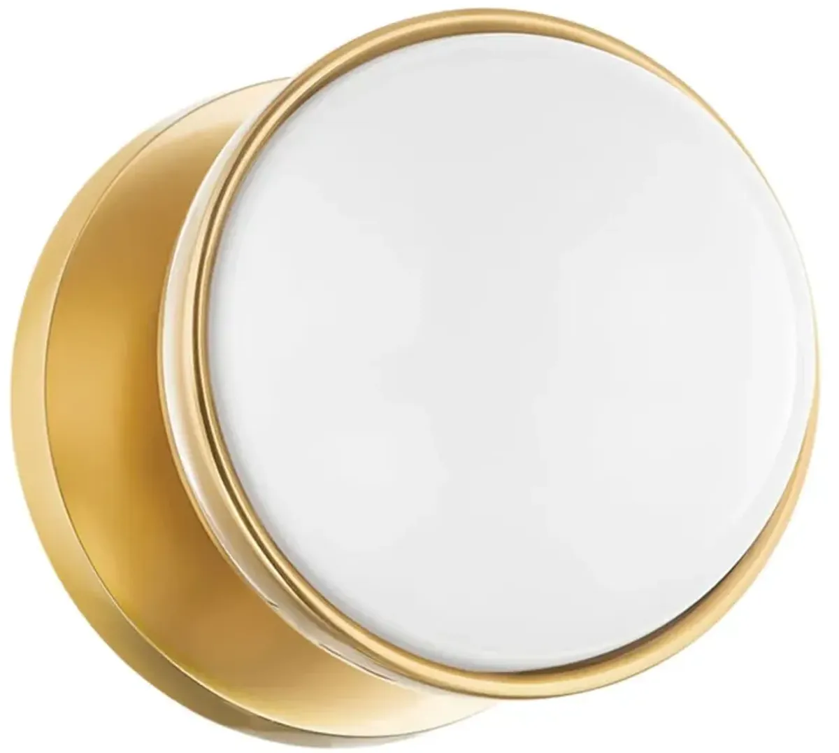 Ettalyn Steel Vanity Single-Light Wall Sconce - Gold