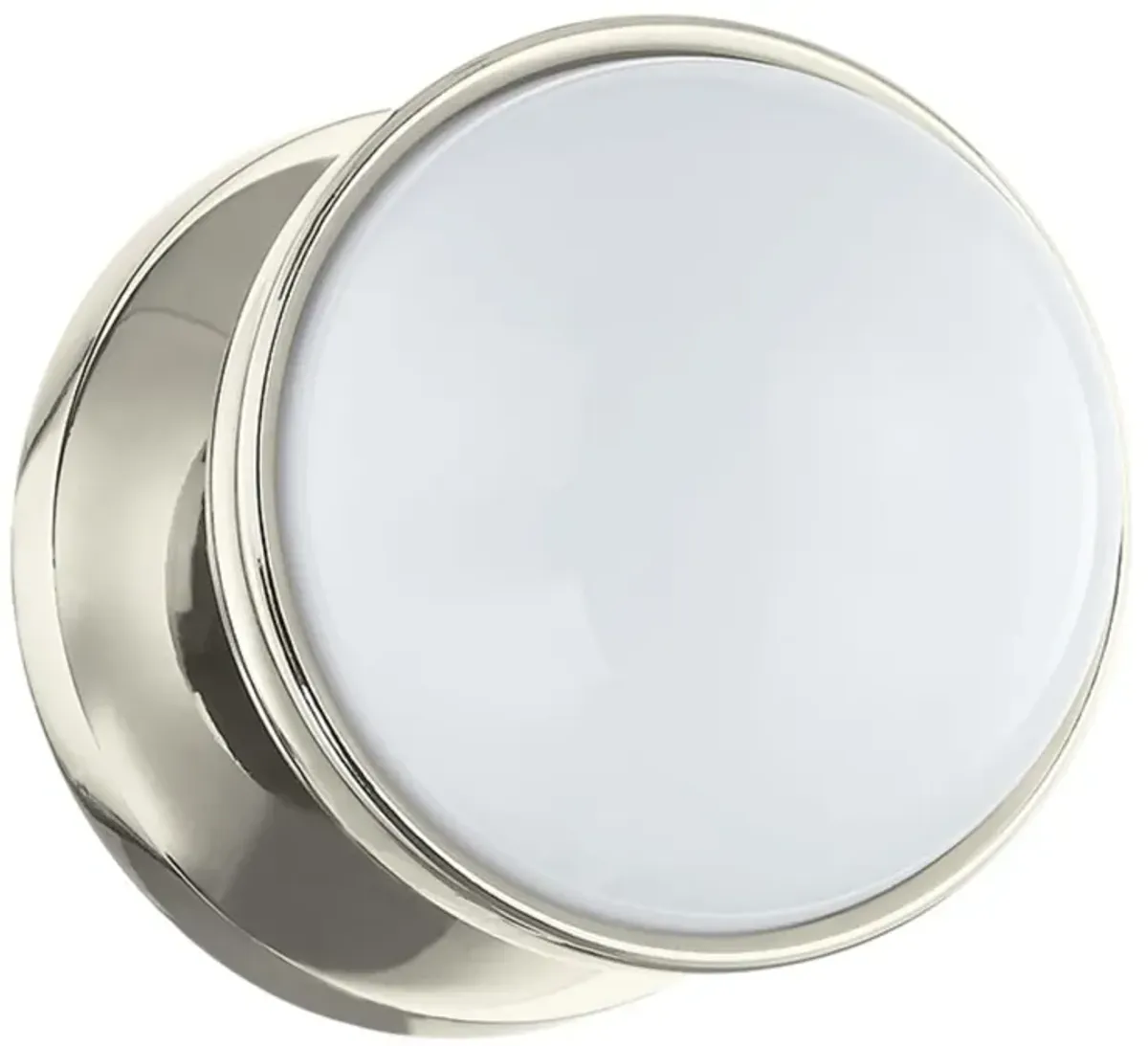 Ettalyn Steel Vanity Single-Light Wall Sconce - Silver
